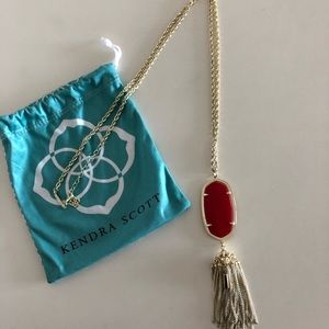 Kendra Scott Rayne Necklace - Red